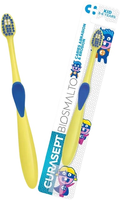 CURASEPT SPAZZOLINO BIOSMALTO KIDS 3-6 ANNI - Farmacia Nuova Dr.ssa Gabriella Catellani