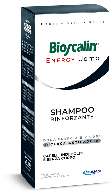 BIOSCALIN ENERGY SHAMPOO RINFORZANTE MAXI SIZE 400 ML - Farmacia Nuova Dr.ssa Gabriella Catellani