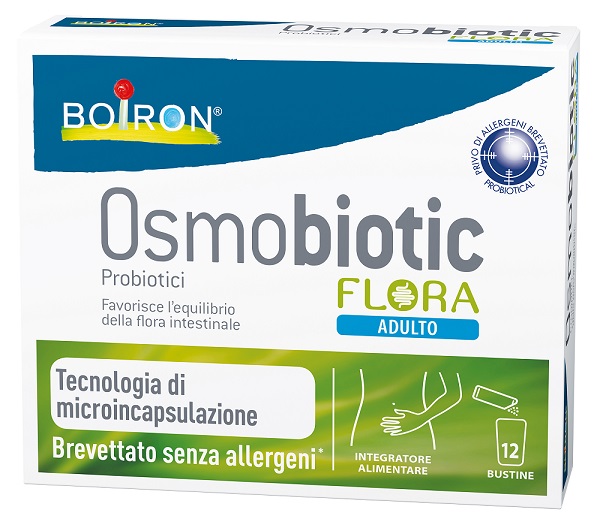 OSMOBIOTIC FLORA ADULTO 12 BUSTINE - Farmacia Nuova Dr.ssa Gabriella Catellani