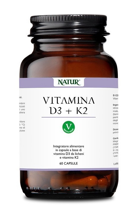 VITAMINA D3+K2 60 CAPSULE - Farmacia Nuova Dr.ssa Gabriella Catellani