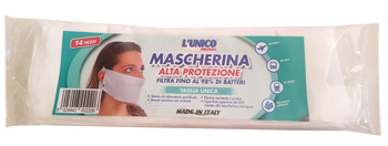 L'UNICO ORIGINALE MASCHERINA IN TESSUTO NON TESSUTO 14 PEZZI - Farmacia Nuova Dr.ssa Gabriella Catellani