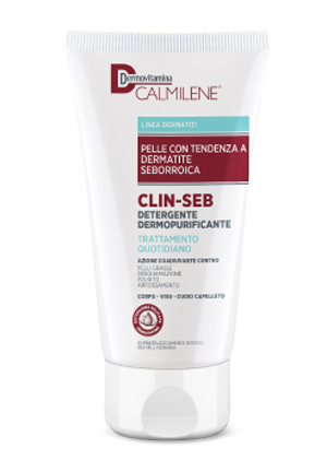 DERMOVITAMINA CALMILENE CLIN-SEB DETERGENTE DERMOPURIFICANTE TRATTAMENTO QUOTIDIANO 200 ML - Farmacia Nuova Dr.ssa Gabriella Catellani