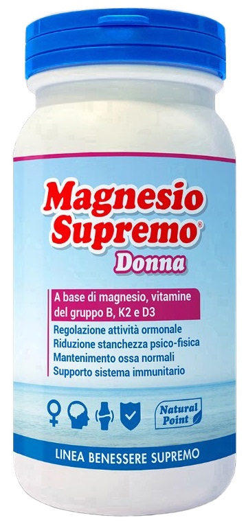 MAGNESIO SUPREMO DONNA 150 G - Farmacia Nuova Dr.ssa Gabriella Catellani