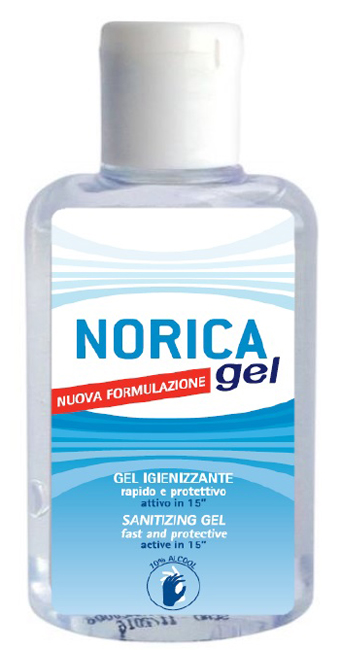 NORICA GEL IGIENIZZANTE MANI NUOVA FORMULAZIONE 80 ML - Farmacia Nuova Dr.ssa Gabriella Catellani