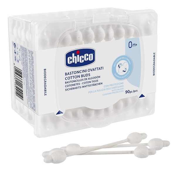 CHICCO BASTONCINI COTONATI 90 PEZZI - Farmacia Nuova Dr.ssa Gabriella Catellani