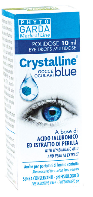 CRYSTALLINE BLUE GOCCE POLIDOSE 10 ML - Farmacia Nuova Dr.ssa Gabriella Catellani
