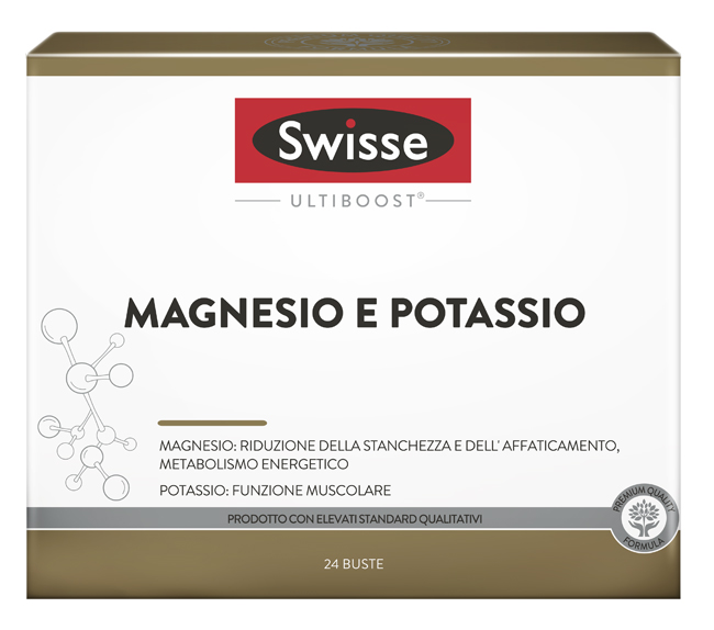 SWISSE MAGNESIO POTASSIO 24 BUSTINE - Farmacia Nuova Dr.ssa Gabriella Catellani