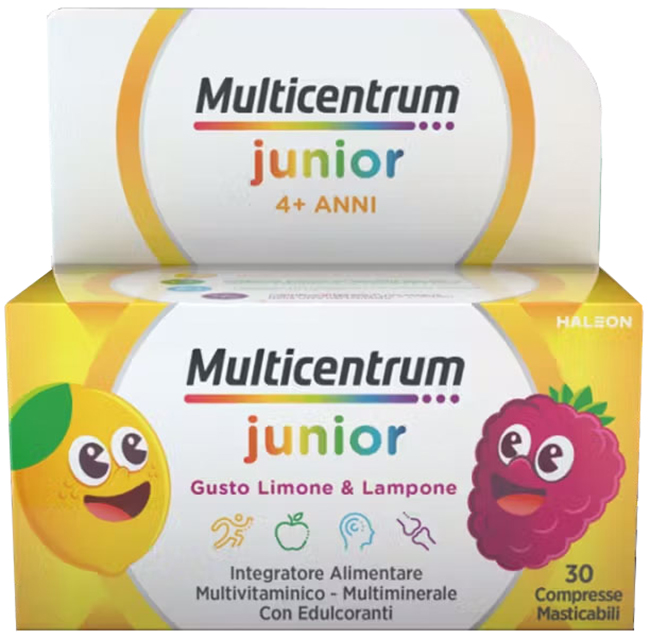 MULTICENTRUM JUNIOR 30 COMPRESSE MASTICABILI PROMO 2020 - Farmacia Nuova Dr.ssa Gabriella Catellani