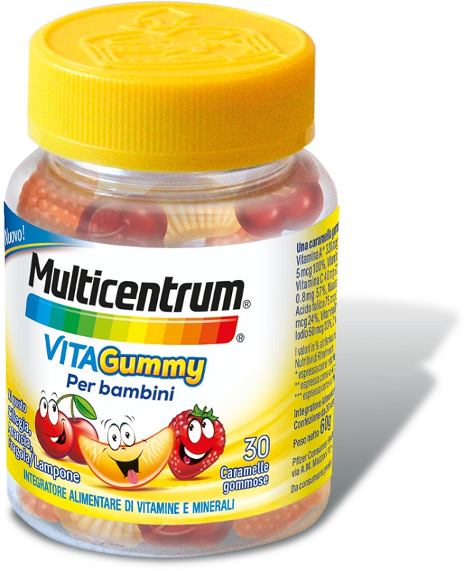 MULTICENTRUM VITAGUMMY 30 CARAMELLE GOMMOSE PROMO 2020 - Farmacia Nuova Dr.ssa Gabriella Catellani