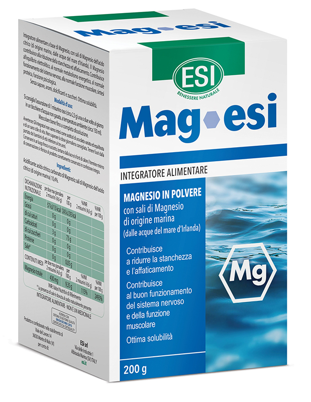 ESI MAG POLVERE 200 G - Farmacia Nuova Dr.ssa Gabriella Catellani