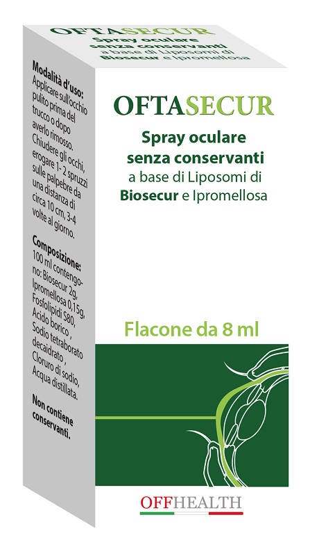 OFTASECUR BIOSECUR SPRAY OCULARE 8 ML - Farmacia Nuova Dr.ssa Gabriella Catellani