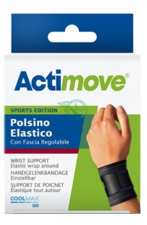 ACTIMOVE SPORTS EDITION POLSINO ELASTICO CON FASCIA REGOLABILE UNIVERSALE - Farmacia Nuova Dr.ssa Gabriella Catellani