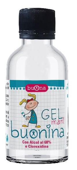 BUONA BUONINA GEL IGIENIZZANTE MANI CON ALCOOL 68% E CLOREXIDINA 100 ML - Farmacia Nuova Dr.ssa Gabriella Catellani