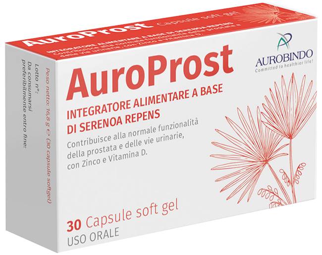 AUROPROST 30 CAPSULE - Farmacia Nuova Dr.ssa Gabriella Catellani