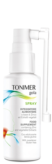 TONIMER GOLA SPRAY 15 ML - Farmacia Nuova Dr.ssa Gabriella Catellani