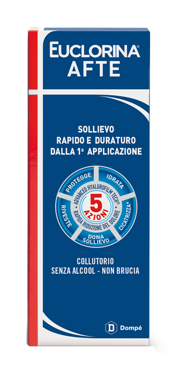 EUCLORINA AFTE COLLUTORIO 120 ML - Farmacia Nuova Dr.ssa Gabriella Catellani