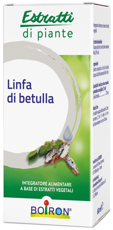 LINFA DI BETULLA SEVE DE BOULEAU BOIRON ESTRATTO IDROALCOLICO 60 ML - Farmacia Nuova Dr.ssa Gabriella Catellani