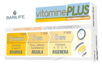 BARILIFE VITAMINE PLUS 30 COMPRESSE TRIFASE - Farmacia Nuova Dr.ssa Gabriella Catellani