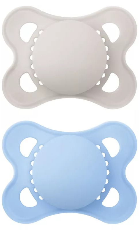 MAM SUCCHIETTO ORIGINAL 2-6 MESI SILICONE MASCHIO 2 PEZZI - Farmacia Nuova Dr.ssa Gabriella Catellani
