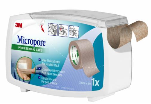 CEROTTO IN CARTA MICROPORE SURGICAL TAPE TAN M5X25MM DISPENSER - Farmacia Nuova Dr.ssa Gabriella Catellani
