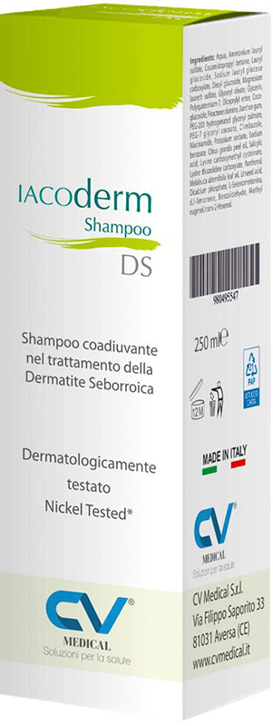 IACODERM SHAMPOO DS 250 ML - Farmacia Nuova Dr.ssa Gabriella Catellani