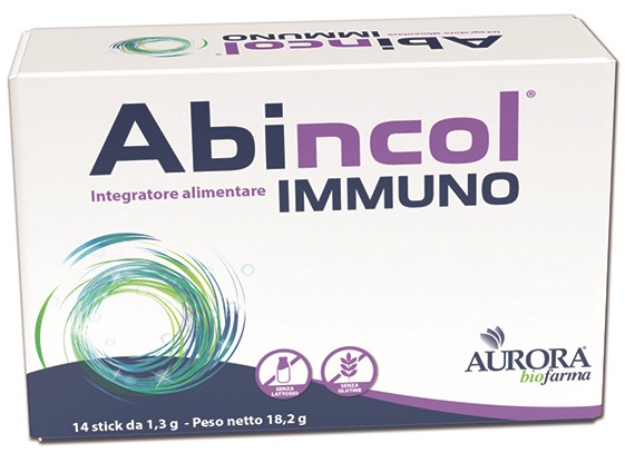 ABINCOL IMMUNO 14 STICK OROSOLUBILI - Farmacia Nuova Dr.ssa Gabriella Catellani