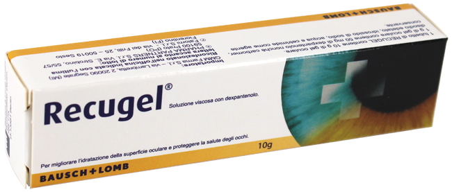 RECUGEL GEL OCULARE DEXAPANTENOLO TUBETTO 10 G - Farmacia Nuova Dr.ssa Gabriella Catellani