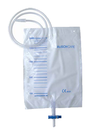 SACCA DI DRENAGGIO LETTO PER INCONTINENZA 2000ML IN PVC CON VALVOLA DI NON RITORNO E RUBINETTO DI SCARICO T-TAP CON TUBO DI RACCORDO 130CM 20 PEZZI RIUTILIZZABILE - Farmacia Nuova Dr.ssa Gabriella Catellani