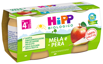HIPP OMOGENEIZZATO MELA/PERA 2 X 80 G - Farmacia Nuova Dr.ssa Gabriella Catellani