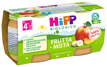 HIPP BIO OMOGENEIZZATO FRUTTA MISTA 2X80 G - Farmacia Nuova Dr.ssa Gabriella Catellani