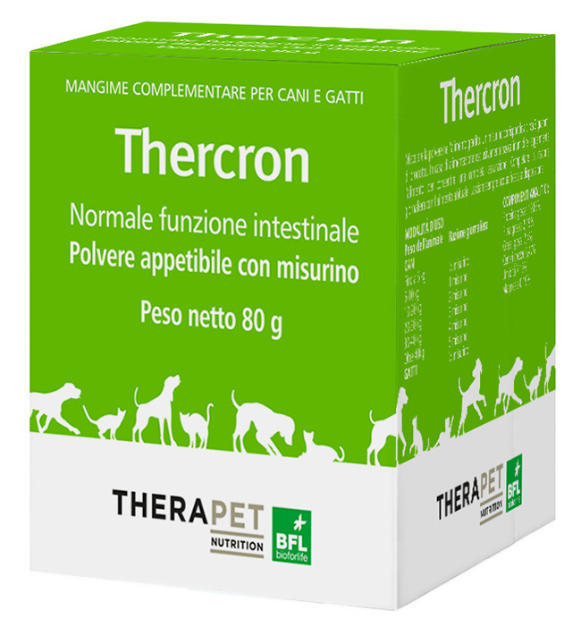 THERCRON CANE GATTO POLVERE 80 G - Farmacia Nuova Dr.ssa Gabriella Catellani