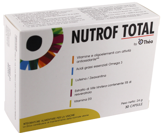 NUTROF TOTAL 30 CAPSULE - Farmacia Nuova Dr.ssa Gabriella Catellani