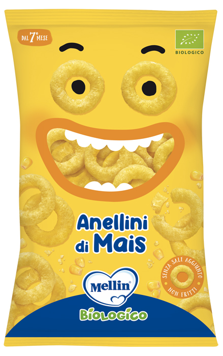MELLIN SNACK BIO ANELLINI MAIS 15 G - Farmacia Nuova Dr.ssa Gabriella Catellani