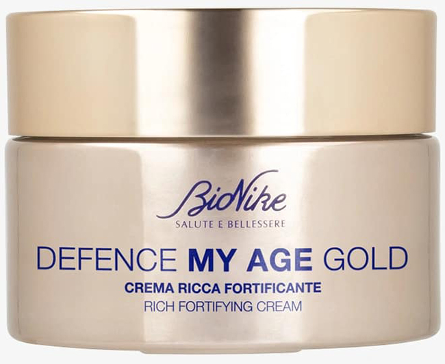 DEFENCE MY AGE GOLD CREMA RICCA FORTIFICANTE 50 ML - Farmacia Nuova Dr.ssa Gabriella Catellani