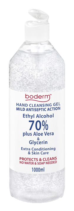 BODERM HAND CLEANSING GEL 70% 1 LITRO - Farmacia Nuova Dr.ssa Gabriella Catellani