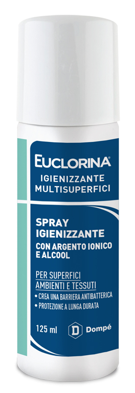 EUCLORINA IGIENIZZANTE MULTISUPERFICI SPRAY 125 ML - Farmacia Nuova Dr.ssa Gabriella Catellani