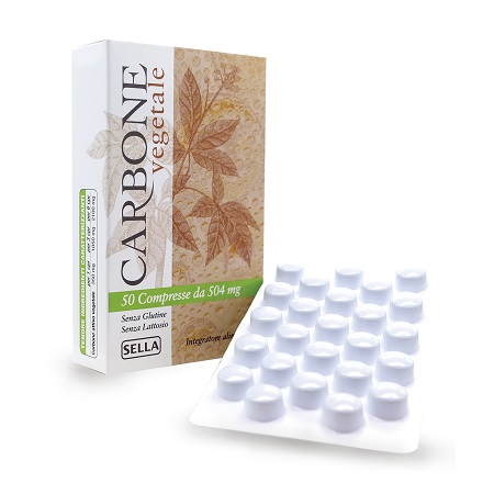 CARBONE VEGETALE 50 COMPRESSE - Farmacia Nuova Dr.ssa Gabriella Catellani