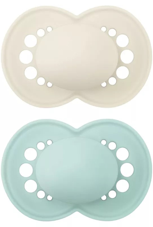 MAM SUCCHIETTO ORIGINAL NIGHT 16+ SILICONE NEUTRO 2 PEZZI - Farmacia Nuova Dr.ssa Gabriella Catellani