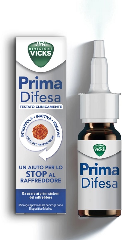 VICKS PRIMA DIFESA MICROGEL SPRAY NASALE IN MICROGEL 15 ML - Farmacia Nuova Dr.ssa Gabriella Catellani