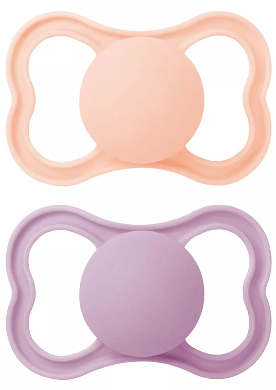 MAM AIR SUCCHIETTO 16+ MESI SILICONE FEMMINA 2 PEZZI - Farmacia Nuova Dr.ssa Gabriella Catellani