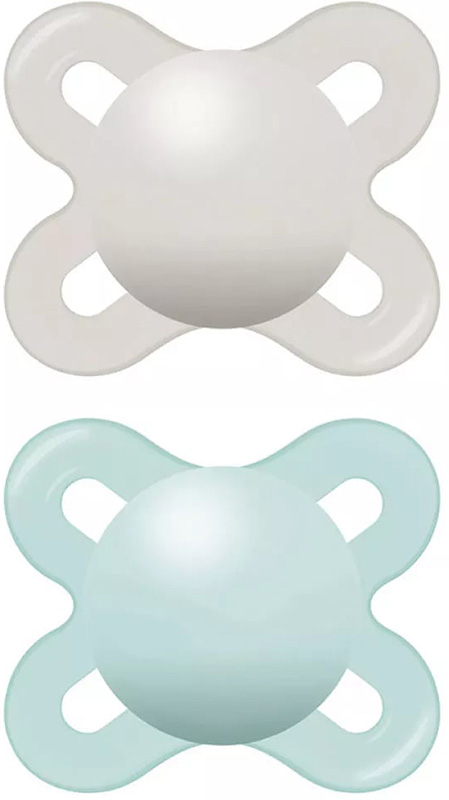 MAM SUCCHIETTO ORIGINAL START 0-2 MESI SILICONE NEUTRO 2 PEZZI - Farmacia Nuova Dr.ssa Gabriella Catellani