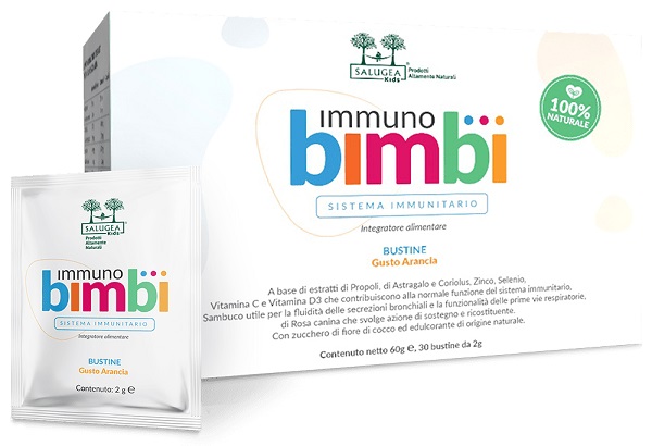 SALUGEA IMMUNO BIMBI 30 BUSTINE - Farmacia Nuova Dr.ssa Gabriella Catellani