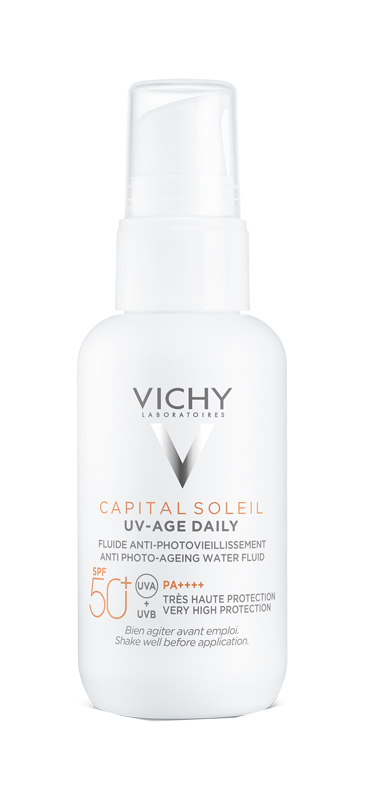 CAPITAL SOLEIL UV-AGE FLUIDO ANTI-FOTOINVECCHIAMENTO SPF50+ 40 ML - Farmacia Nuova Dr.ssa Gabriella Catellani