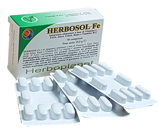 HERBOSOL FE 30 COMPRESSE - Farmacia Nuova Dr.ssa Gabriella Catellani