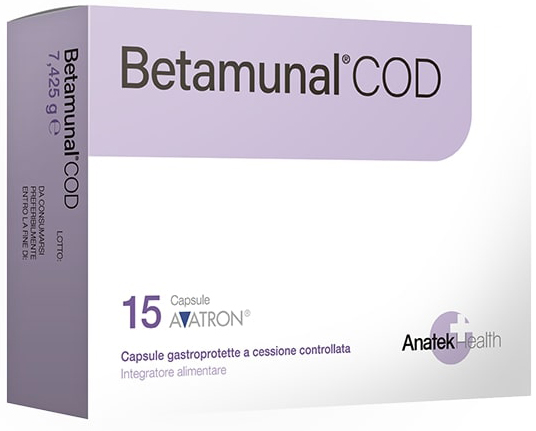 BETAMUNAL COD 15 CAPSULE - Farmacia Nuova Dr.ssa Gabriella Catellani