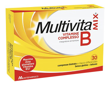 MULTIVITAMIX VIT COMPLESSO B 30 COMPRESSE BISTRATO - Farmacia Nuova Dr.ssa Gabriella Catellani