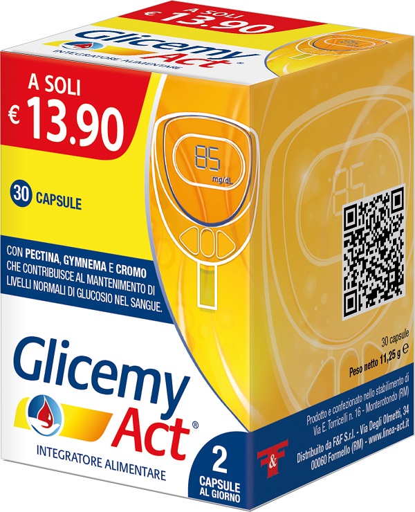 GLICEMY ACT 30 CAPSULE - Farmacia Nuova Dr.ssa Gabriella Catellani