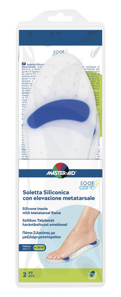 SOLETTA SILICONICA MASTER-AID FOOTCARE MEDIUM 39-40 METATARSO I5 - Farmacia Nuova Dr.ssa Gabriella Catellani