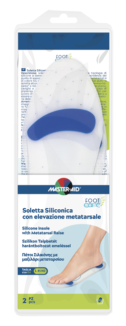 SOLETTA SILICONICA MASTER-AID FOOTCARE LARGE 41-42 METATARSO I6 - Farmacia Nuova Dr.ssa Gabriella Catellani