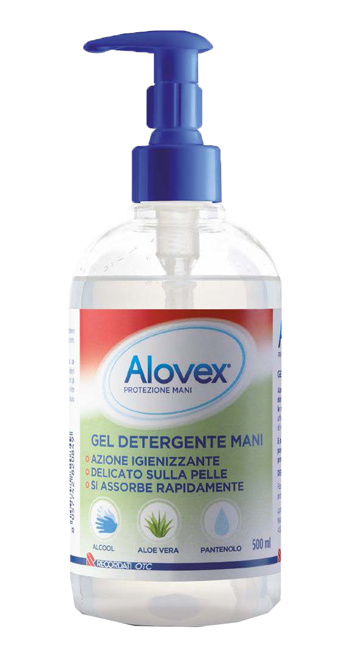ALOVEX PROTEZIONE MANI GEL 500 ML - Farmacia Nuova Dr.ssa Gabriella Catellani